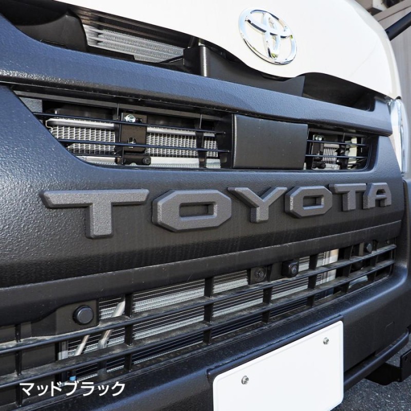 ☆人気☆グリルバッジ ３色 グレー カーアクセサリー 汎用RAV4 ハイラックス