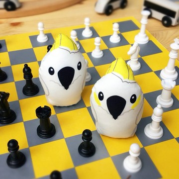 DIY手作鸚鵡 ∣ 葵花巴丹 Cockatiel ‧ 紙鎮手作材料包
