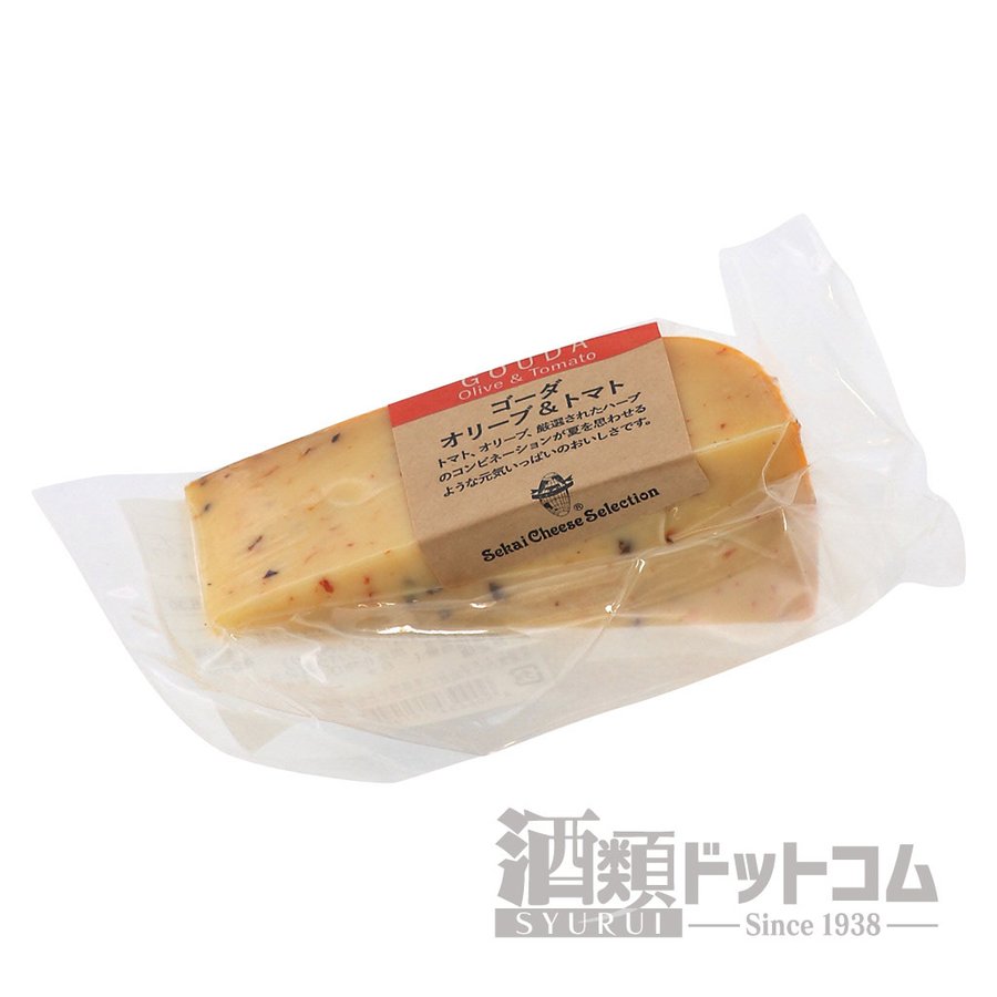 ゴーダ オリーブ＆トマト カット(90g)(1個)