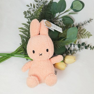 BON TON TOYS｜Miffy TERRY米菲兔填充玩偶-桃 23cm