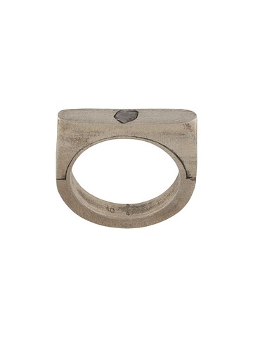 Parts of Four - Sistema 4mm ring - unisex - Diamond/Sterling Silver - 7