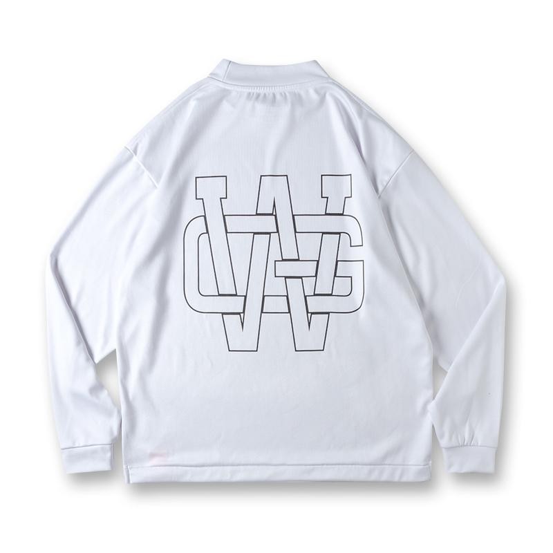 バンデル BANDEL ゴルフ モックネック WG COLLEGE LOGO L/S MOC ゴルフ