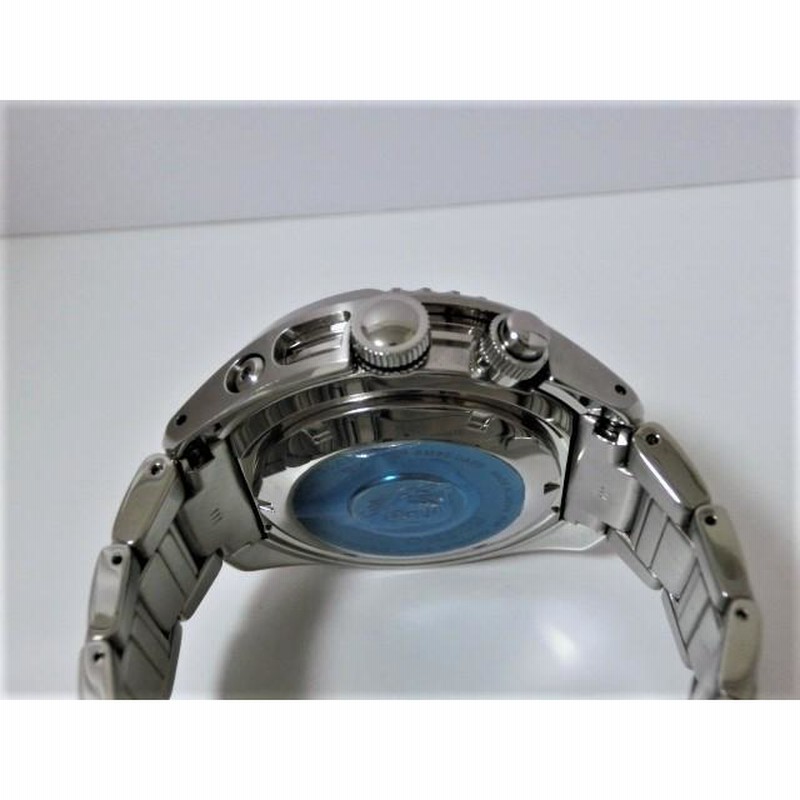 セイコー　スーパー　メンズ腕時計 美品 セイコー キネティック SUN019J1 5M85-0AB0 プロスペック