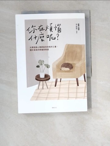 【書寶二手書T8／心理_W5T】你在煩惱什麼呢？：大學諮商心理師給你的陪伴之書，關於成長的疼痛與焦慮【長銷陪伴版】_李家雯（海蒂）