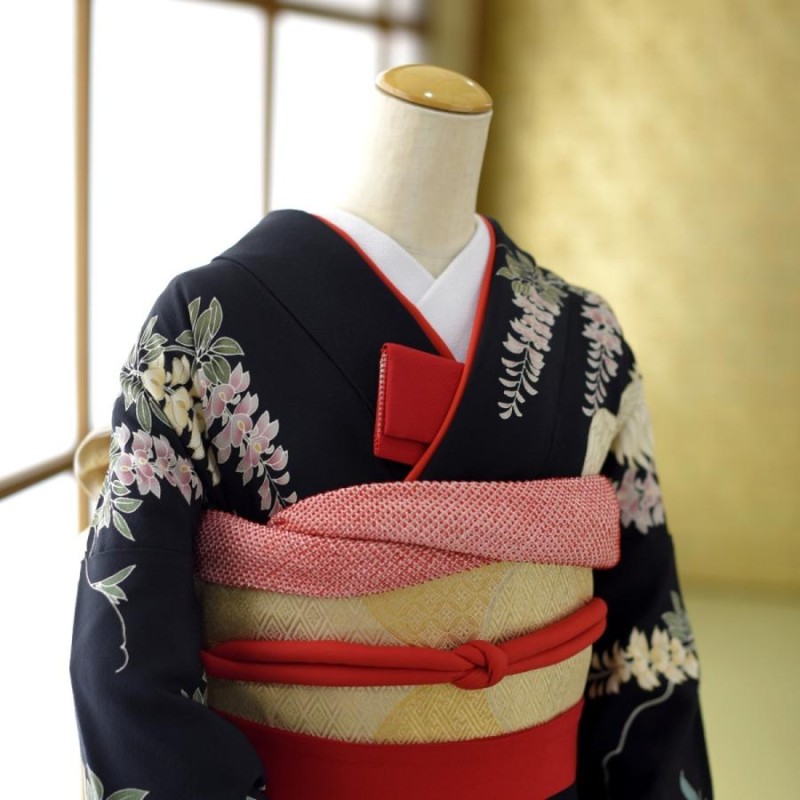アンティーク　引き振袖 新婦 結婚式 花嫁 挙式 引振袖 アンティーク引き振袖 新婦 結婚式 花嫁 挙式 引振袖黒地