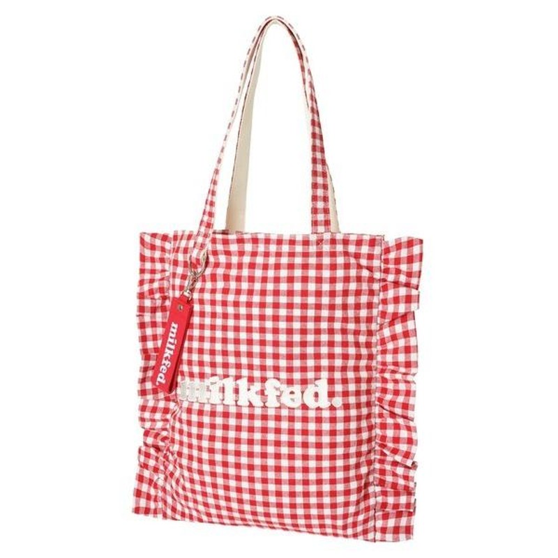 トートバッグ バッグ ミルクフェド MILKFED COOPER FRILL TOTE