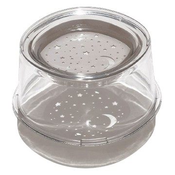 Nyangssaem 貓咪透明水碗  1個  銀河系 透明