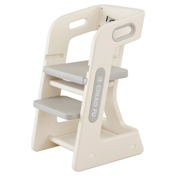 巧福 兒童成長椅 兩檔可調 CF-B03 月牙灰 穩固安全  1個