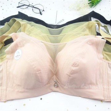 黛軒娜8030薄C杯 排汗吸濕加寬收副乳無鋼圈調整聚攏大胸顯小文胸