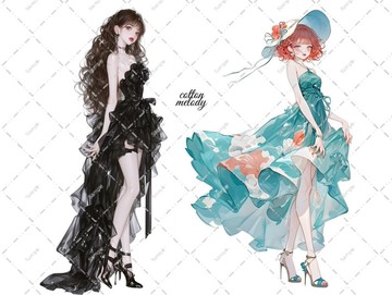 原創貼紙 no.6599 人物貼紙 原創貼紙 人物貼紙 女孩貼紙 原創人物貼紙