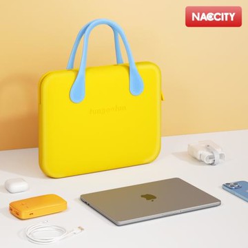 NacCity筆記本電腦包14寸2025新款手提包女士適用macbook內膽包15.6保護套air高顏值13.3大容量防震