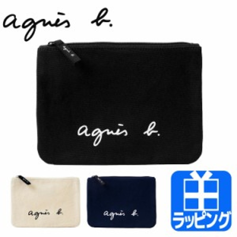 アニエスベー コットン ポーチ agnes b. ブランド 小物入れ コスメ ...