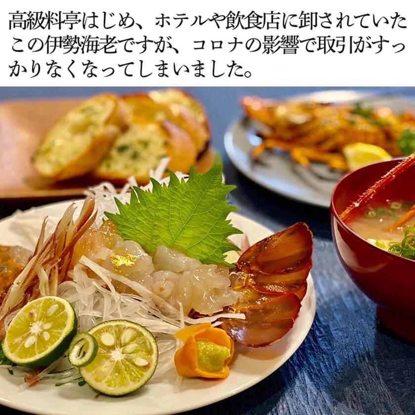 職人吉岡の冷凍伊勢海老 1~2尾 400g