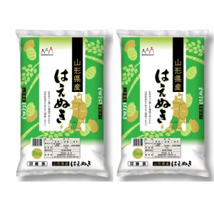 送料無料 山形産はえぬき 5Kg×2   お米 お取り寄せ グルメ 食品 ギフト プレゼント おすすめ お歳暮