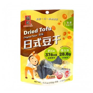 福記日式素豆干152g-原味