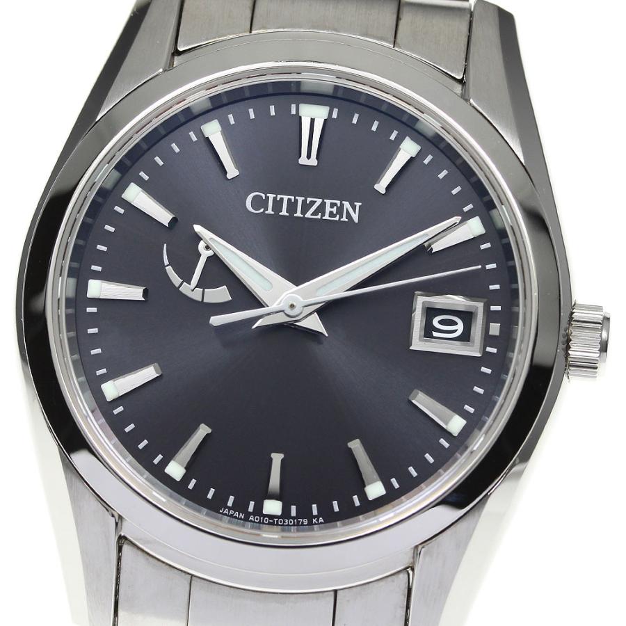 シチズン CITIZEN AQ6100-56A/0100-T026460 ザ・シチズン 特定店限定モデル ソーラー メンズ 良品 保証書付き_744294