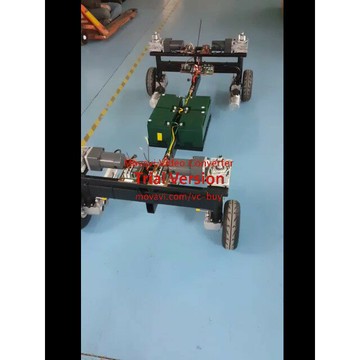 《tevc電動車研究室》學術用開發案 四輪獨立轉向獨立驅動電動車