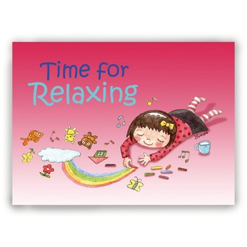 手繪插畫萬用卡/明信片/卡片/插畫卡--悠閒時光