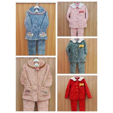 都市麗人LH30C6LH31F2正品女士特價法蘭絨三層夾棉襖保暖蓄熱套裝