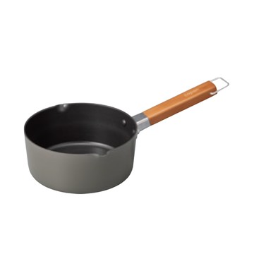 日本 CB JAPAN - COPAN系列 IH爐迷你牛奶鍋16CM-時尚灰-390g