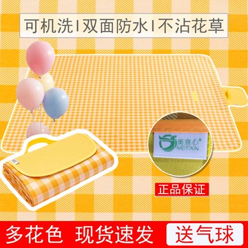 野餐用品網紅戶外野餐墊郊游春游墊子防潮墊地墊防水加厚ins便攜
