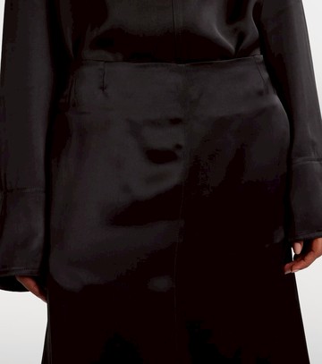 Toteme Paneled satin midi skirt