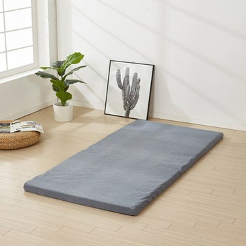 頂級記憶棉床墊 + 外層床包  7cm  單人  灰色