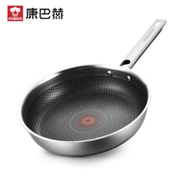 康巴赫紅點感溫蜂窩煎鍋-套裝26cm（無蓋）KGW-J26W