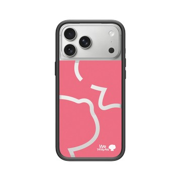 iPhone 17 Pro Max Mod NX -邊框背蓋組合 (相機按鈕) 黑 - We TAIWAN : a-We Collection - a-We Mochi (紅)