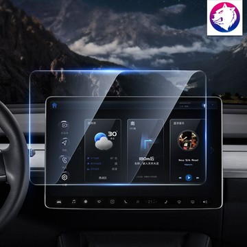 新款2023年款 特斯拉 model y / 3 / x / s 滿版鋼化玻璃螢幕保護貼