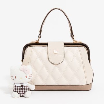 Hello Kitty - Arnold Palmer - 小手提包附長背帶  Urban Chic系列 - 杏色