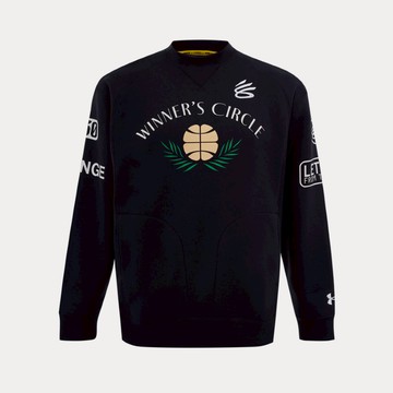 UA 男 APAC Curry Flc Crew 長袖大學T 人氣新品