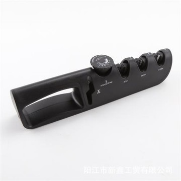 俄文多功能金剛石四合一磨刀器便攜戶外手持快速鎢鋼陶瓷磨剪精磨