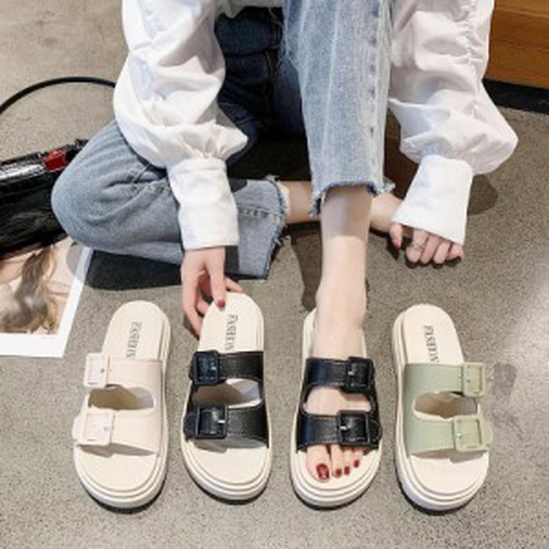 ミュール 厚底サンダル レディースサンダル スポサン レディースサマーサンダル 歩きやすいサンダル 21 通販 Lineポイント最大1 0 Get Lineショッピング