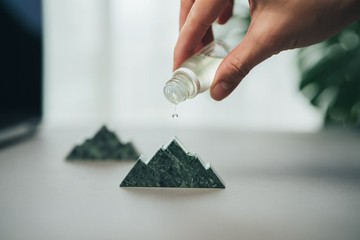 山脈擴香石 Serpentine Mountain Diffuser 大理石 台灣蛇紋石