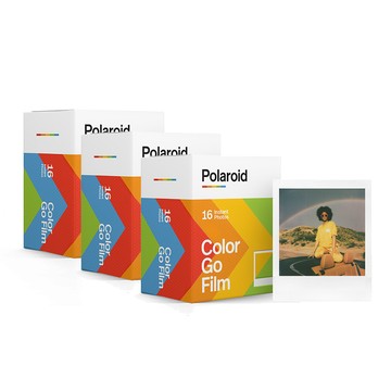 Polaroid Go 彩色雙包裝相紙套裝-48張(DGF3)