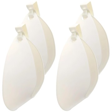 小麥購物 G016吹風機收納掛套 83g  4個  白色