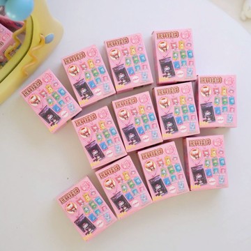 【Sanrio サンリオ】⭐️正版授權 三麗鷗明星包裝盒公仔吊飾盲盒 微縮模型公仔 日落小物 情人節禮物 生日禮物