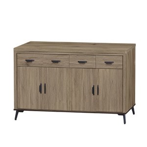 【MUNA 家居】灰橡5尺餐櫃(下座)(B632)