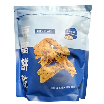 明月豆腐 豆腐餅 海苔口味 150g 酥脆涮嘴非基改黃豆  1包