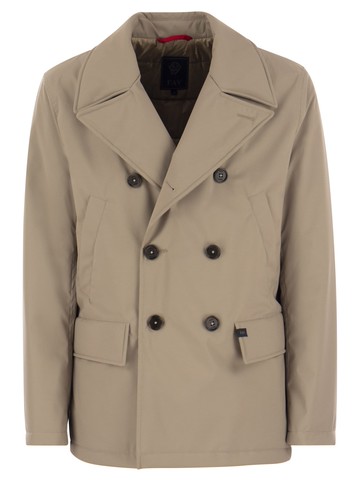 Fay Corda Microfibre Coat