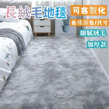 北歐ins風地毯 加厚長毛地毯 毛絨大地墊 客廳臥室房間床邊毯 客廳床前地墊絨毛地毯 絲毛地毯毛毯 臥室床邊毯 可客制化