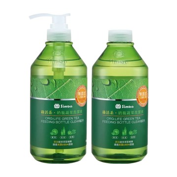 Simba 小獅王辛巴 奶瓶蔬果洗潔液組合包  1.6L  1組