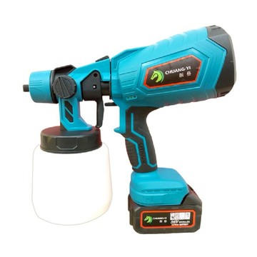 【創藝】保固一年36VF電動噴漆槍 大功率200W(贈簡易測量杯*1)(台灣快速出貨)鋰電噴漆槍 噴漆槍汽車噴漆槍油漆槍