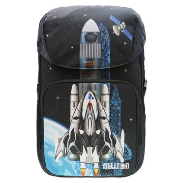 MiLLTON 黑夜太空 Space Mission X 24L  黑色  28 x 21 x 42cm