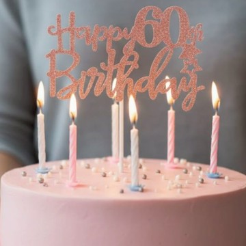 專屬60歲繽紛蛋糕插🎂 數字蛋糕插 蠟燭 玫瑰金蛋糕插 金色蛋糕插 蛋糕插 數字蛋糕插件 18歲慶生 18歲蛋糕