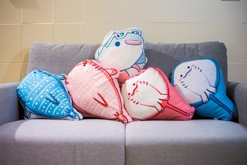 【快速出貨】鯨鯊/魟魚軟Q抱枕