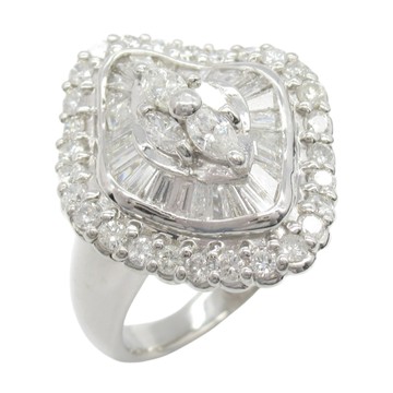 JEWELRY 無品牌珠寶 Pt900鉑金 2.00ct鑽石 戒指 【二手名牌BRAND OFF】