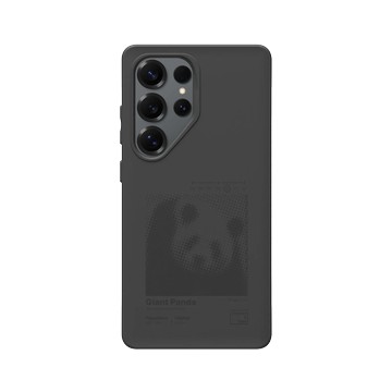 Galaxy S25 Ultra SolidSuit 黑 - RHINOSHIELD X Taipei Zoo - 大貓熊：動物圖鑑