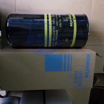 怪手零件 挖土機配件 高品質適用小松挖掘機PC400-8 PC450-8專用柴油濾芯 挖機保養必備濾芯  滿888免運